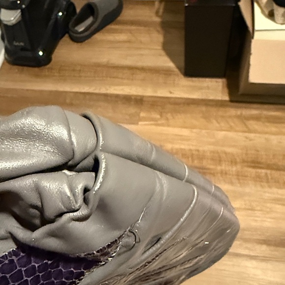 Medusa Bag Snakeskin Python Purse Leather Clutch Convertible Bag Crossbody Leaf - Picture 9 of 11